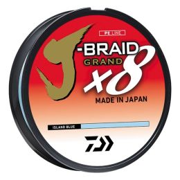 Daiwa J-Braid Grand 8X 150YDS Island Blue JBGD8U10-150IB