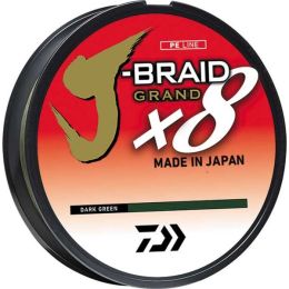 Daiwa J-Braid X8 Grand Filler Spool Dark Green Mono 20lb