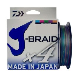 Daiwa J-Braid X4 Filler Spool 65lb Multi-Color 300 Yds