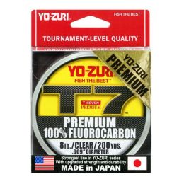 Yo-Zuri T-7 Premium Fluorocarbon 200 Yard Spool 8LB