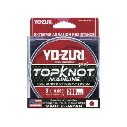 Yo-Zuri TopKnot Fluorocarbon Mainline 200YD spool 8LB