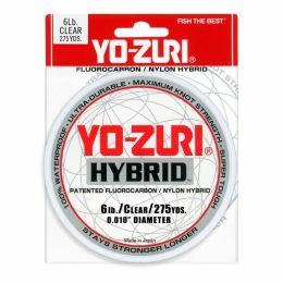 Yo Zuri Hybrid Clear Line 275YD Spool in 6LB