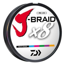 Daiwa J-Braid X8 Filler Spool Multi-Color Mono 20lb