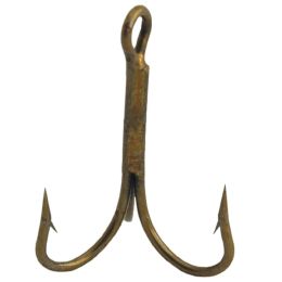 Danielson Bronze Treble Hook Size 1/0 Pkg of 144